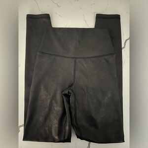 Faux leather leggings